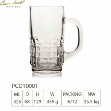 Ly Thủy Tinh Có Quai Uống Cà Phê 131 275ml Camdaglassco