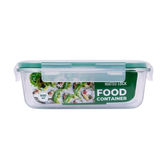 Hộp Thực Phẩm Thủy Tinh Matsu Lock 1050ml
