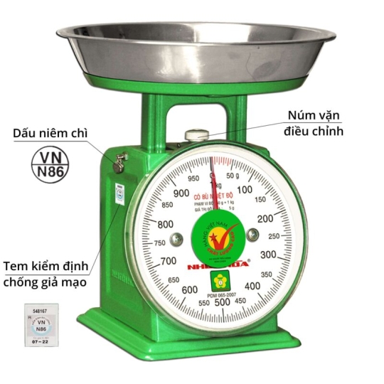 Cân Nhơn Hòa 1 Kg