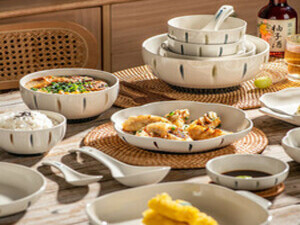Bộ chén đĩa – đồ ăn uống	